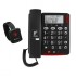 Amplicomms BigTel 50 Alarm Plus Big Button Corded Telephone with Emergency Alarm