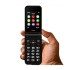 TTfone TT760 4G Big Button Amplified Flip Phone with SOS Button (Black)