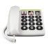 Doro 331ph PhoneEasy Big Button Corded Landline House Phone with Photo Buttons