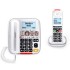 Swissvoice Xtra 3355 Corded Amplified Telephone and Additional Cordless Handset