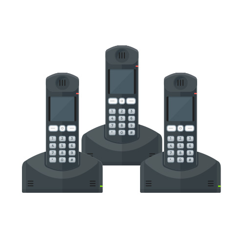 Amplified Cordless Phone Triple Packs