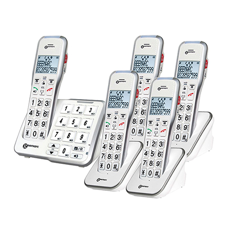 Geemarc AmpliDECT 595 Cordless Amplified Telephone Range