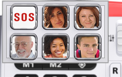 Six Photo Buttons Six Photo Buttons