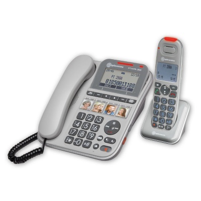 Amplicomms PowerTel 2880 Amplified Telephone Combo with Answering Machine