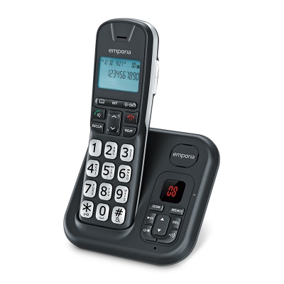 Emporia GD61AB Cordless Phone and Answering Machine
