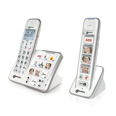 Geemarc AmpliDECT 295 Photo Amplified Cordless Telephone Photo Pack