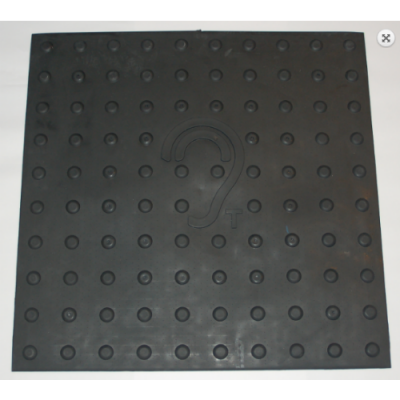 Black Loop Mat for Geemarc LoopHear 160 and LoopHear 150 Listening Aids