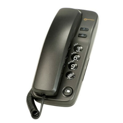 Geemarc Black Marbella Corded Telephone