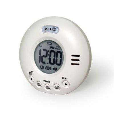 Geemarc Wake N Shake Voyager Extra Loud Travel Alarm Clock with Vibration