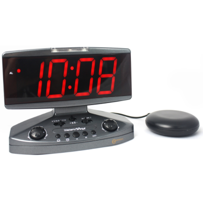 Geemarc Wake N Shake Alarm Clock with Pillow Shaker