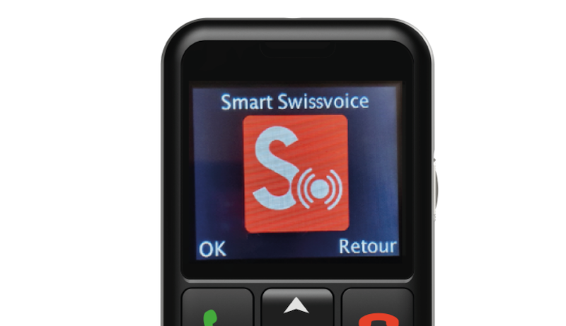Smart notifications of the Swissvoice B24 Mobile