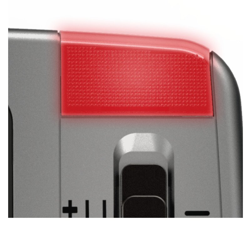 Extra-bright LED light indicates a call is coming in Extra-bright LED light indicates a call is coming in