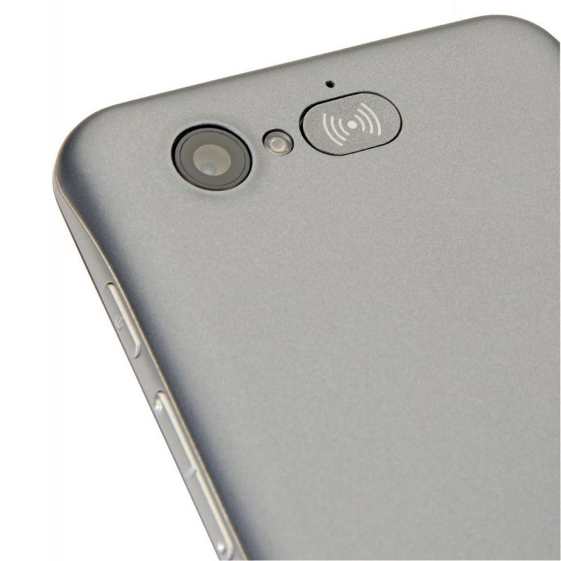 Back of the Amplicomms PowerTel M9500 Senior Smartphone Mobile Phone Back of Amplicomms PowerTel M9500 Senior Smartphone Mobile Phone