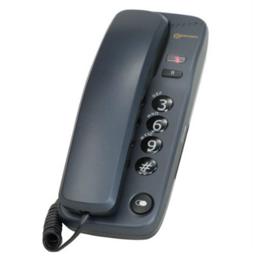 Geemarc Blue Marbella Corded Telephone AmplifiedTelephones.co.uk