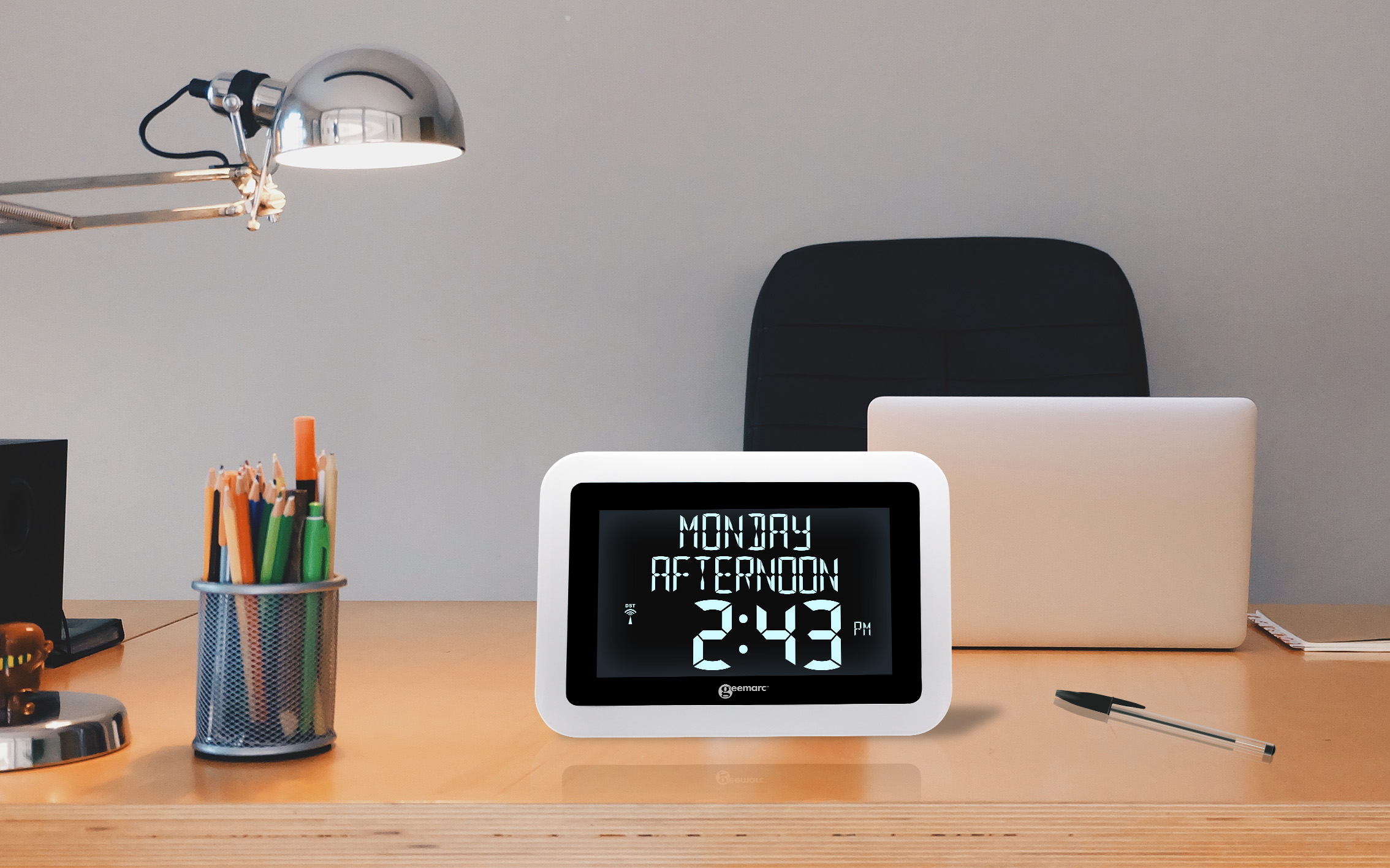 The Geemarc Viso15 Dementia Clock can help dementia sufferers maintain their daily routines The Geemarc Viso15 Dementia Clock can help dementia sufferers maintain their daily routines