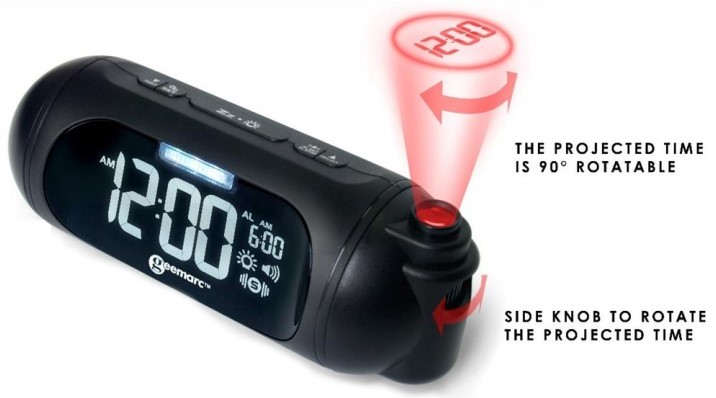 Geemarc Wake 'n' Shake Spot alarm projector