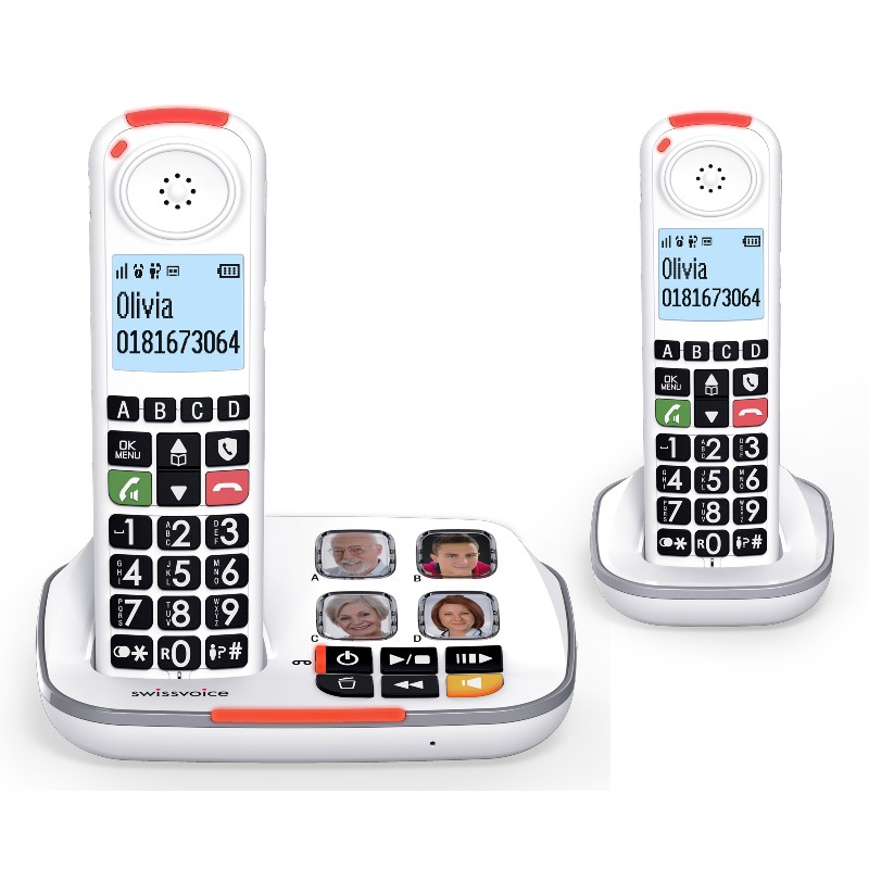 Amplified Phones - The Swissvoice Xtra 2155 Dect Phone
