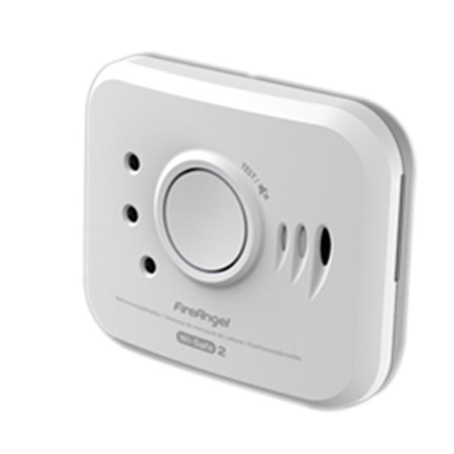 Fire Angel Wi-Safe2 Wireless Interlink Carbon Monoxide Alarm for the Hard  of Hearing W2CO10XT 