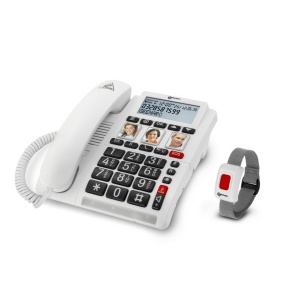 Geemarc CL610 Amplified Emergency Telephone with SOS Remote Control