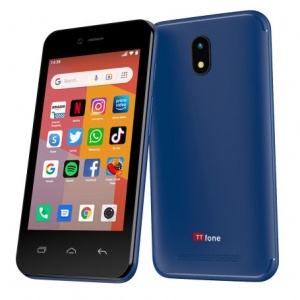 TTfone TT20 Loud Volume Dual SIM Touchscreen Android Smartphone (Blue)