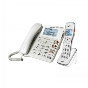 Geemarc AmpliDECT Combi 595 Corded and Cordless Amplified Phone