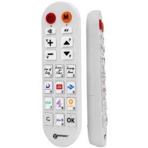Geemarc TV PHOTO100 Customisable Big Button TV Remote