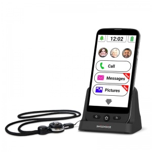 Swissvoice S510-C Simple Smartphone with SOS Button for Seniors