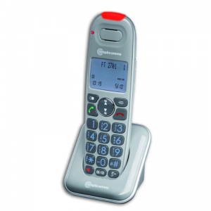 Amplicomms PowerTel 2701 Additional Cordless Handset for Select PowerTel Amplified Telephones