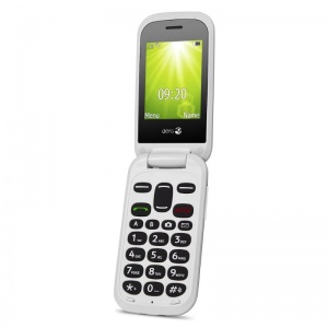 Doro 2404 Mobile Flip Phone with Large Colour Display and Emergency Button