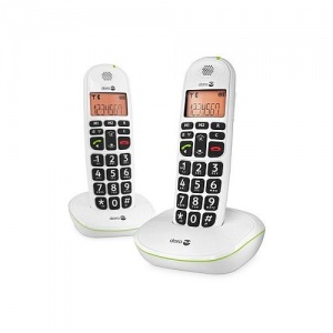 Doro PhoneEasy 100w Cordless Amplified Telephone Dual Pack