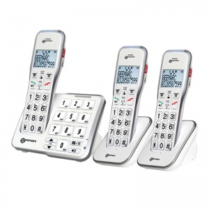 Geemarc AmpliDECT 595 Amplified Cordless Phone Triple Pack