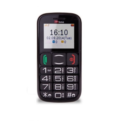 TTfone Mercury 2 TT200 Big Button Loud Volume Mobile Phone with SOS Button