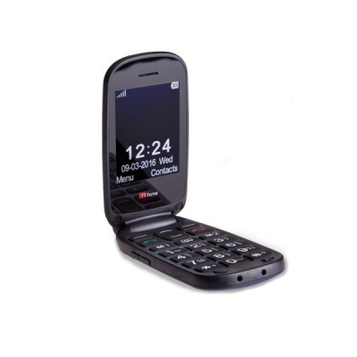 TTfone Lunar TT750 Big Button Loud Volume Mobile Flip Phone with SOS Button